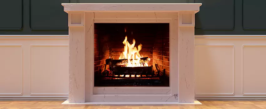 Decorative Electric Fireplace Installation in Universal City, Texas