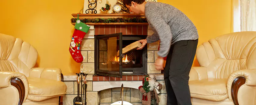 Gas to Wood-Burning Fireplace Conversion Services in Universal City, Texas