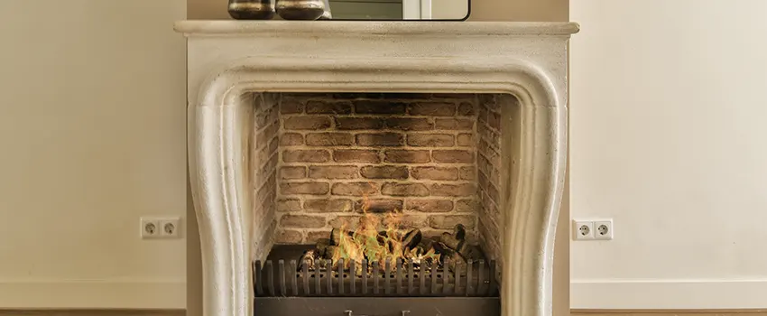 Vintage-style Fireplace Redesign in Universal City, Texas