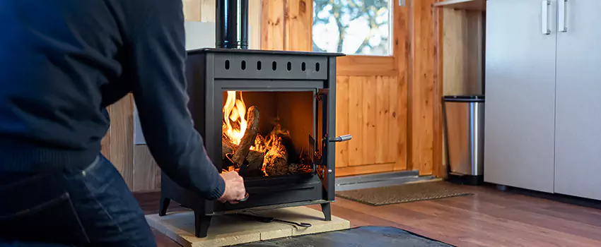 Open Hearth Wood Fireplace Installation in Universal City, TX