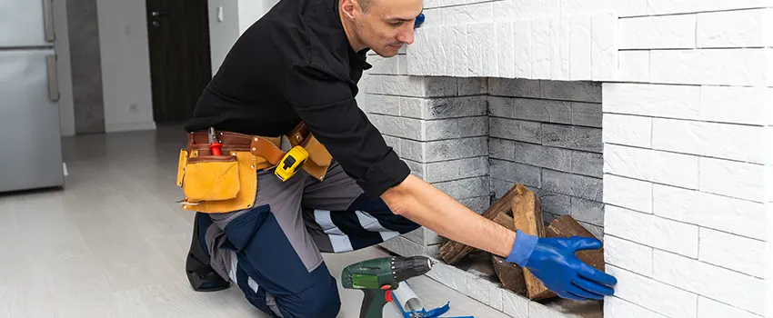 Fireplace Damaged Damper Frame Repair Services in Universal City, Texas