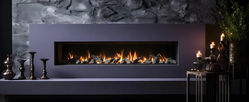 Ember Bed for Ventless Gas Fireplace in Universal City, TX