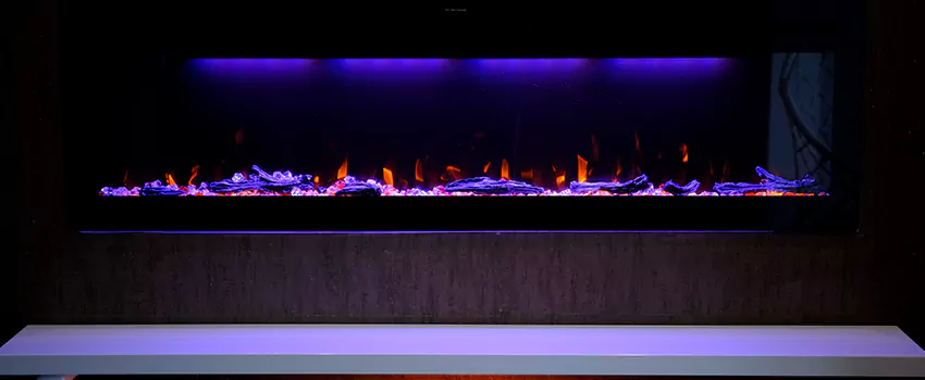 Dynamic Flame Color Fireplace Installation in Universal City, TX